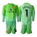 Maillot de foot Manchester United Altay Bayindir #1 Gardien Troisième vêtements enfant 2025-26 Manches Longues (+ pantalon court)